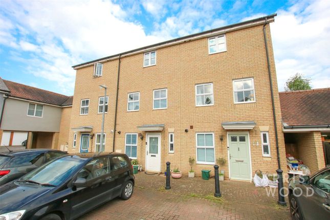 Thumbnail Terraced house to rent in Septimus Drive, Highwoods, Colchester