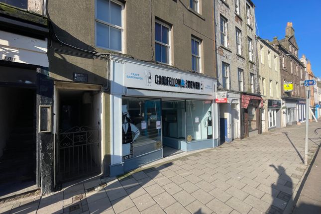 Retail premises to let in High Street, Montrose