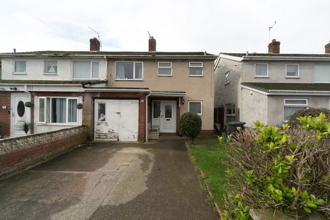 Thumbnail Semi-detached house for sale in Berwyn Crescent, Rhyl