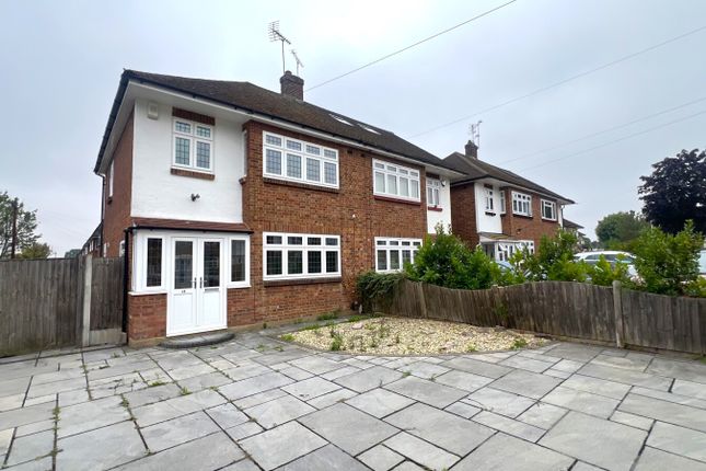 Semi-detached house to rent in Peterborough Avenue, Cranham, Upminster