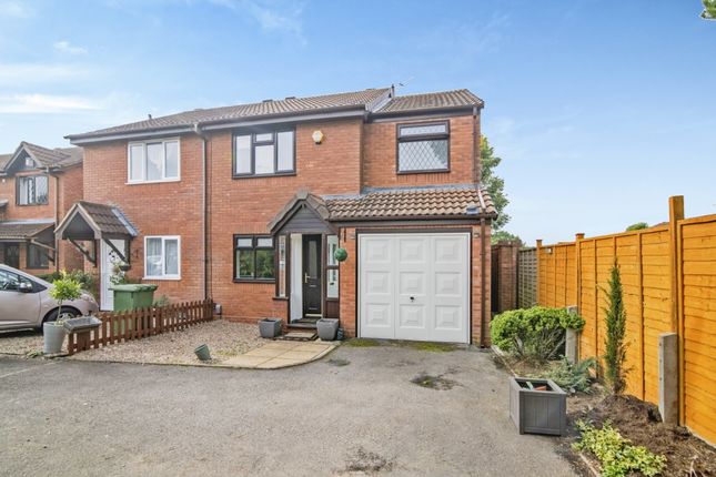 Thumbnail Semi-detached house for sale in Halstead Grove, Solihull