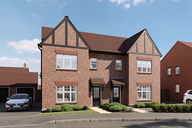 Semi-detached house for sale in "The Cypress" at Bordon Hill, Stratford-Upon-Avon