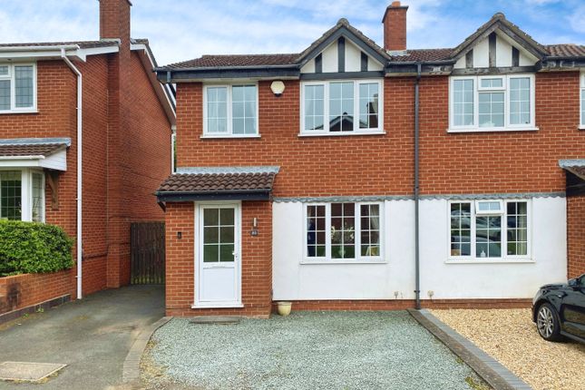 Thumbnail Semi-detached house for sale in Dickinson Drive, Newhall, Sutton Coldfield