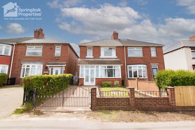 Thumbnail Semi-detached house for sale in Leaholme Terrace, Blackhall Colliery, Hartlepool, Durham