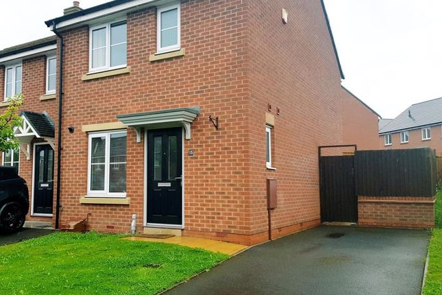 Thumbnail End terrace house to rent in Urban Terrace, The Nabb, St. Georges, Telford