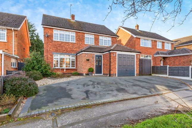 Thumbnail Detached house for sale in Roy Close, Narborough, Leicester