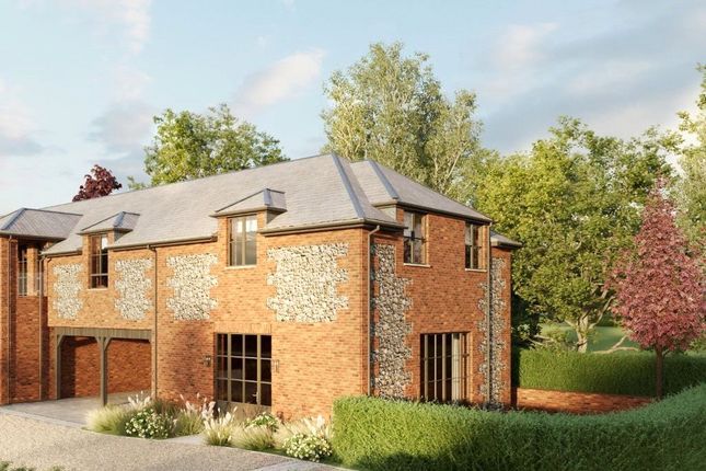 End terrace house for sale in Woodman Lane, Sparsholt, Winchester, Hampshire