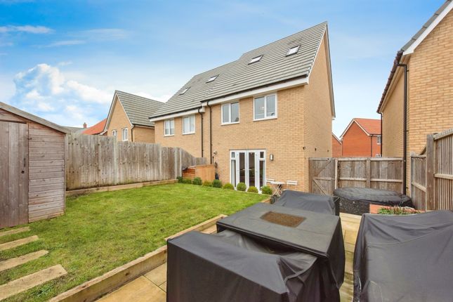 Semi-detached house for sale in Keyes Close, Stowmarket