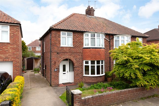 Thumbnail Semi-detached house for sale in Cranbrook Road, York, North Yorkshire