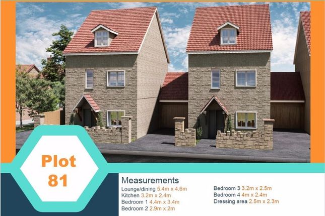 Thumbnail Detached house for sale in Cobblers Way, Westfield, Radstock