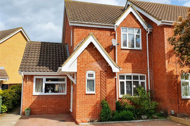 Thumbnail Semi-detached house for sale in Ramerick Gardens, Arlesey, Beds