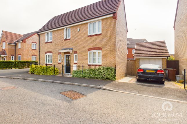 Thumbnail Detached house for sale in Hatfield Close, Corby