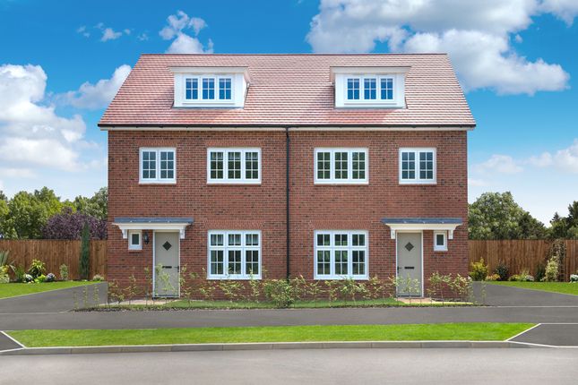 Thumbnail Semi-detached house for sale in "Lincoln" at Eurolink Way, Sittingbourne