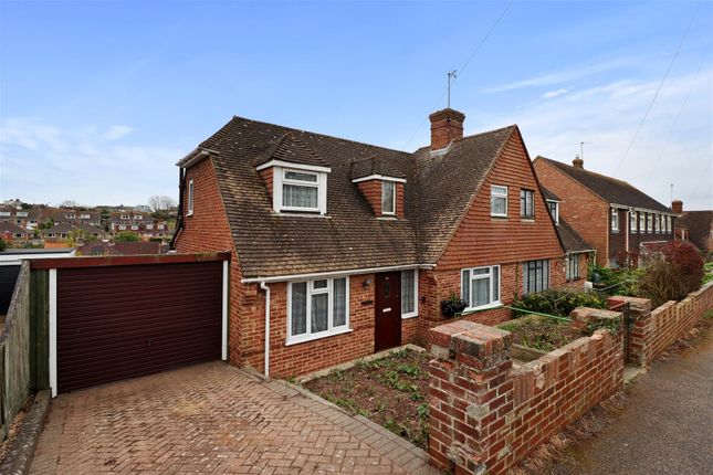 Thumbnail Semi-detached house for sale in Sherwood Road, Seaford