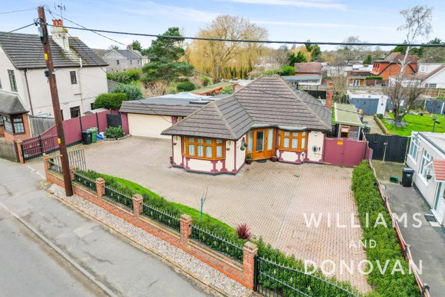 Thumbnail Detached bungalow for sale in Pound Lane, Pitsea, Basildon