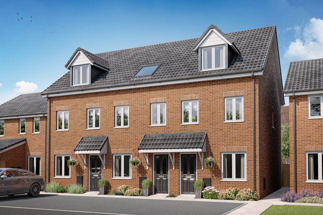 Terraced house for sale in "The Bickleigh" at Magenta Way, Stoke Bardolph, Burton Joyce, Nottingham