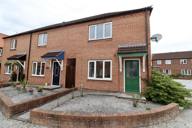 Thumbnail End terrace house for sale in Beverley Court, Market Weighton, York
