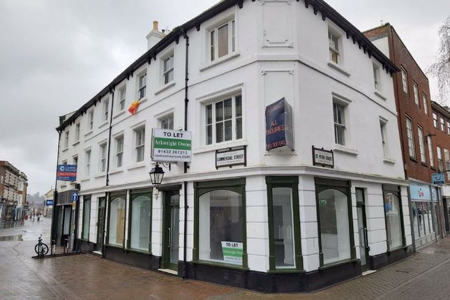 Retail premises to let in Commercial Street, Hereford, Herefordshire