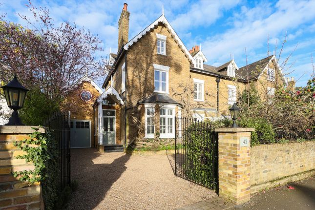 Thumbnail Semi-detached house for sale in Wolsey Road, East Molesey, Surrey