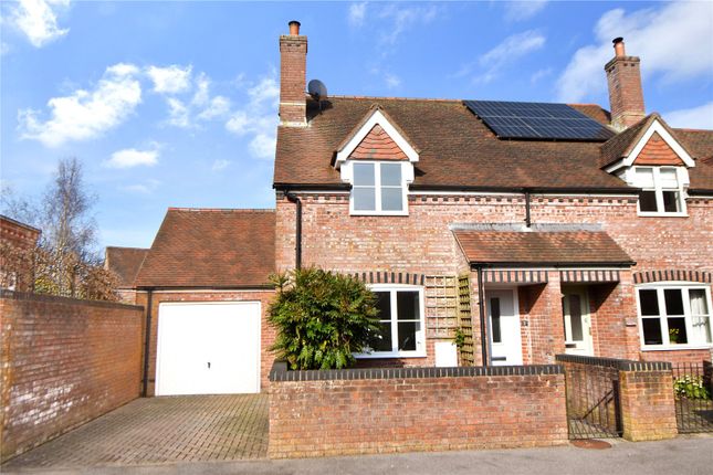 Semi-detached house for sale in Manor Road, Great Bedwyn, Marlborough, Wiltshire