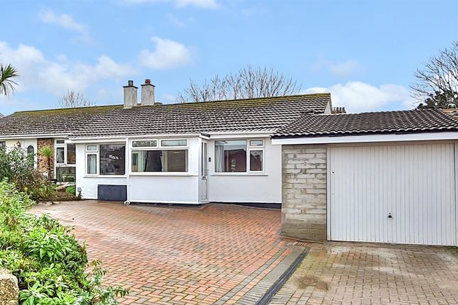 Thumbnail Semi-detached bungalow for sale in Reens, Heamoor, Penzance.