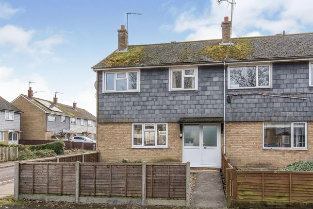 Thumbnail End terrace house to rent in Trinity Avenue, Mildenhall, Bury St. Edmunds