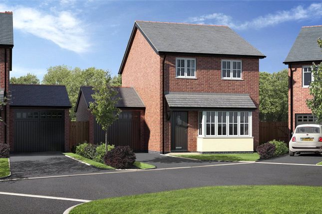 Thumbnail Detached house for sale in Plot 33 Oaks Meadow, Sarn, Newtown, Powys
