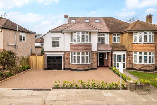 Thumbnail Semi-detached house for sale in Pound Court Drive, Orpington