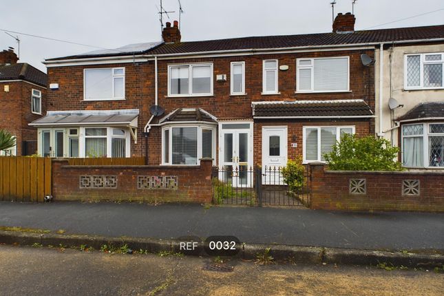Thumbnail Terraced house to rent in Kathleen Road, Hull