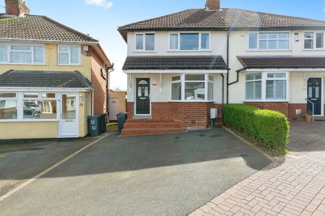 Thumbnail Semi-detached house for sale in Sant Road, Northfield, Birmingham