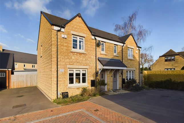 Thumbnail Semi-detached house for sale in Castle Close, Gotherington, Cheltenham, Gloucestershire