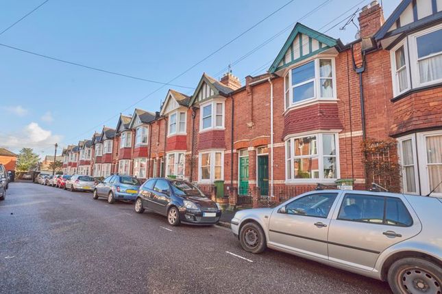 Thumbnail Terraced house to rent in West Grove Road, St. Leonards, Exeter