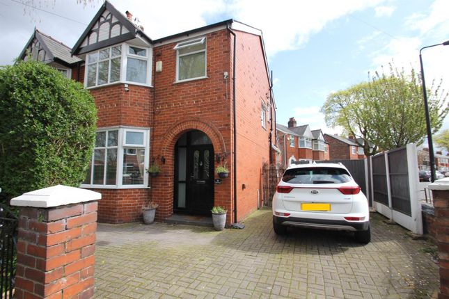Thumbnail Semi-detached house for sale in Manor Road, Stretford, Manchester
