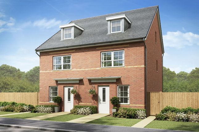 Thumbnail Semi-detached house for sale in "Kingsville" at Hay End Lane, Fradley, Lichfield