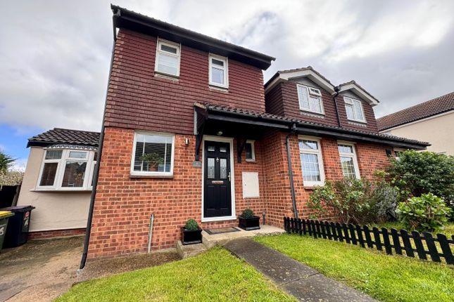 Thumbnail Semi-detached house for sale in Romsey Close, Hockley, Essex