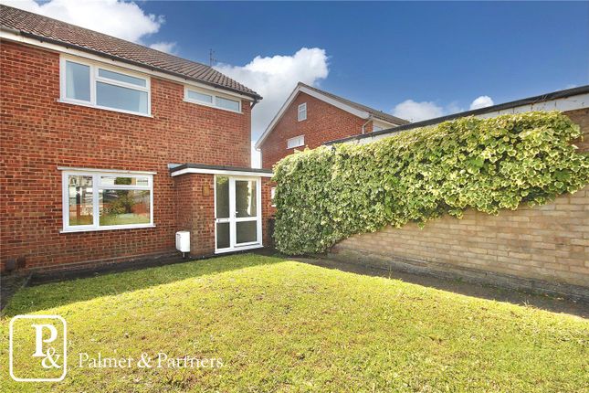 Thumbnail Semi-detached house for sale in Prince Of Wales Drive, Ipswich, Suffolk