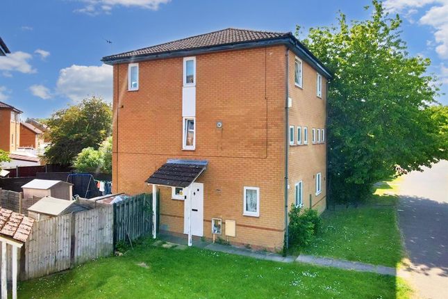 Semi-detached house for sale in Dulverton Drive, Furzton, Milton Keynes