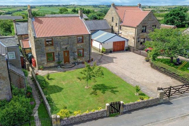 Thumbnail Farmhouse for sale in The Lane, Mickleby, Saltburn-By-The-Sea