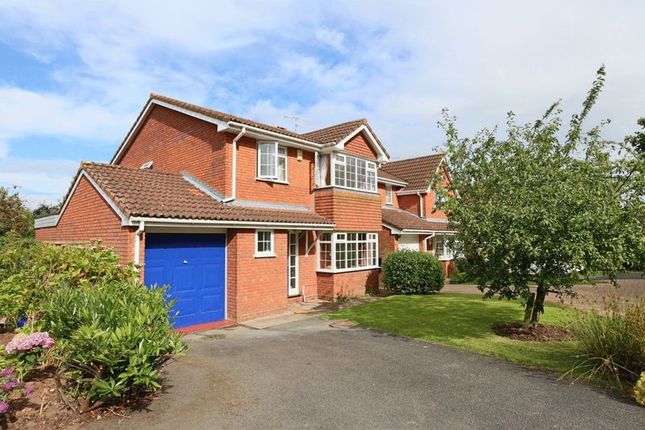 Thumbnail Detached house to rent in Badgers Croft, Eccleshall, Stafford