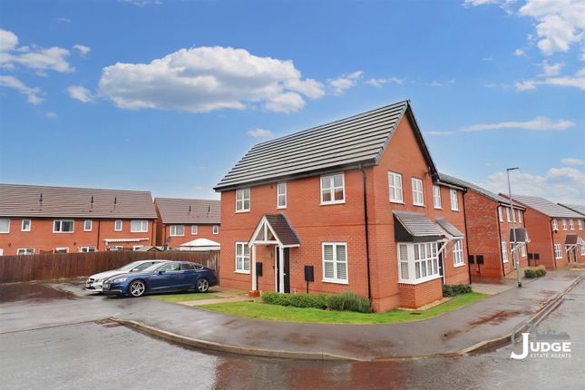 Semi-detached house for sale in Woolden Way, Anstey, Leicester