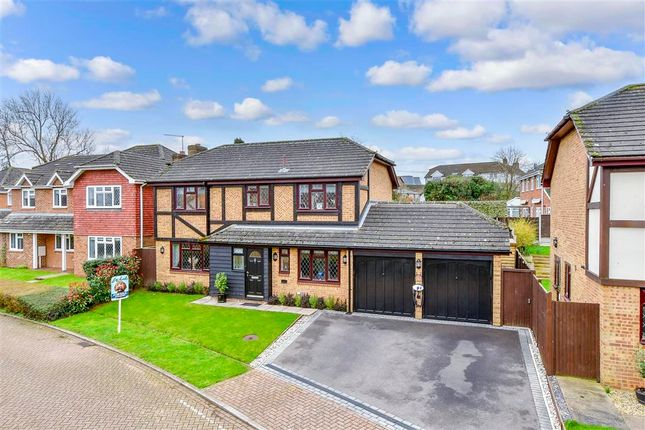 Thumbnail Detached house for sale in Rocks Close, East Malling, West Malling, Kent