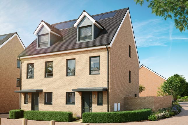 Thumbnail Semi-detached house for sale in "The Fletcher" at Broad Street Green Road, Great Totham, Maldon
