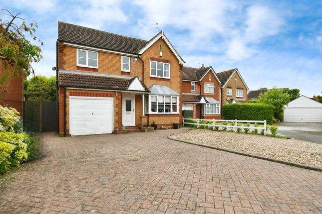 Thumbnail Detached house for sale in Waterland Close, Hedon, Hull