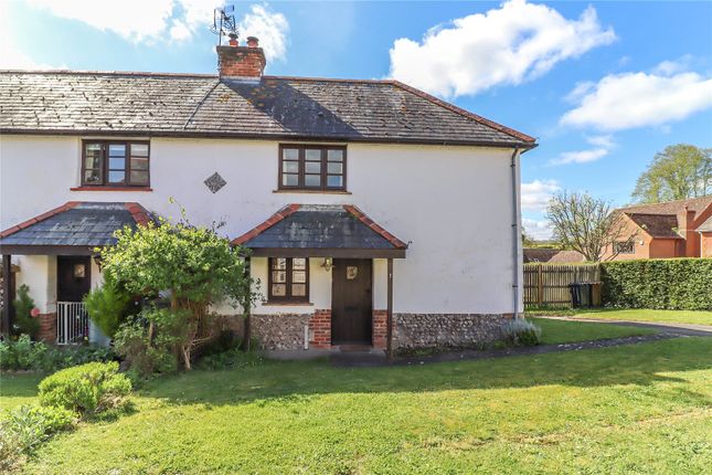 Thumbnail End terrace house for sale in Nutchers Drove, Kings Somborne, Stockbridge, Hampshire