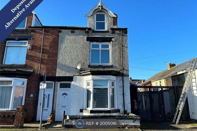 Thumbnail End terrace house to rent in Osborne Road, Hartlepool