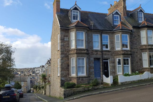 Thumbnail Town house for sale in Penare Terrace, Penzance