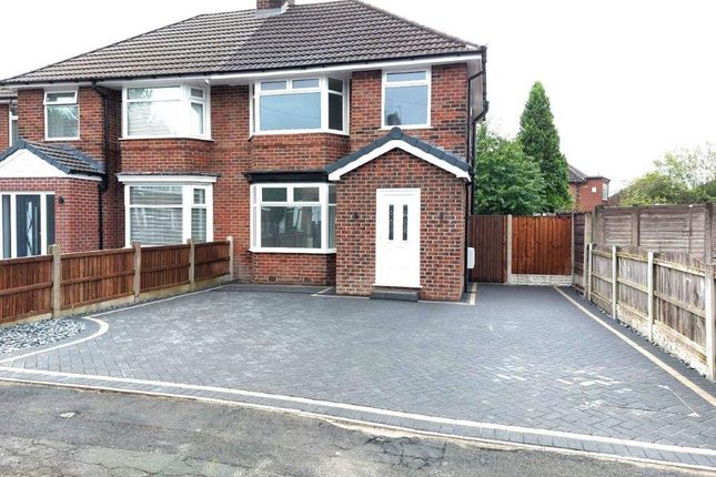 Thumbnail Semi-detached house to rent in Wortley Grove, Moston, Manchester