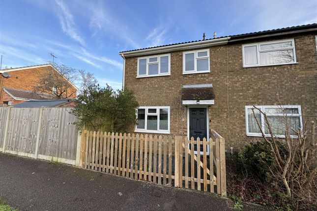 Thumbnail End terrace house for sale in Henley Close, Houghton Regis, Bedfordshire