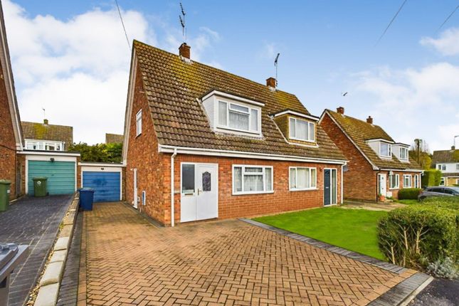 Semi-detached house for sale in Manor Drive, Sawtry, Huntingdon.