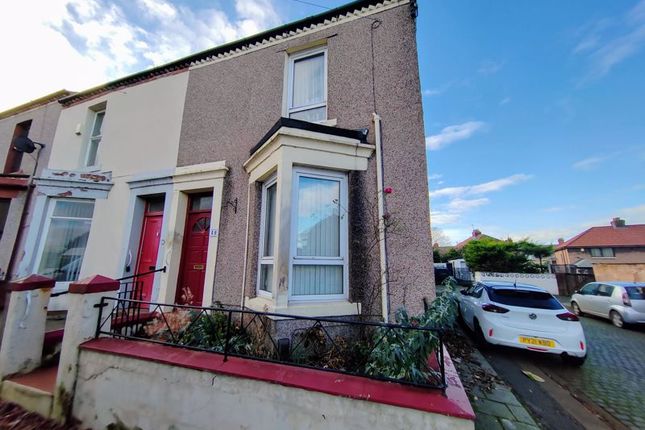 End terrace house for sale in Boundary Road, Carlisle
